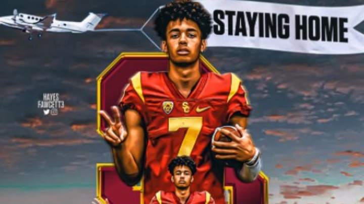 Oklahoma 2023 Decommit 5-Star QB Malachi Nelson Commits to USC