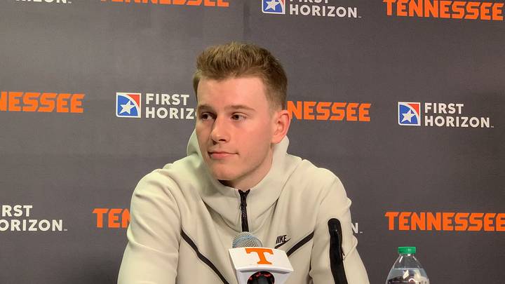 Watch: Justin Powell Talks to Media Following Big Performance Against Presbyterian