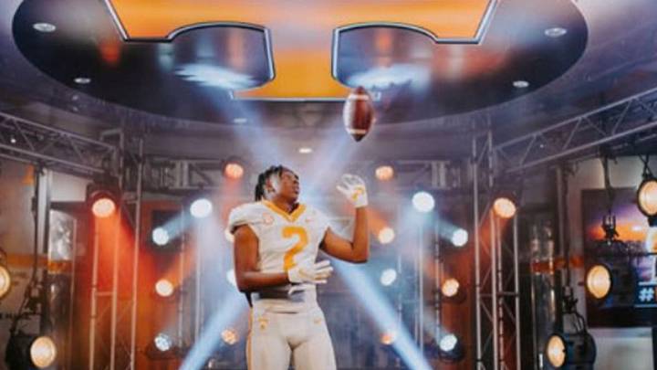 Vols WR Commit Cameron Miller Enjoys In-Home Visit From Heupel, Assistants