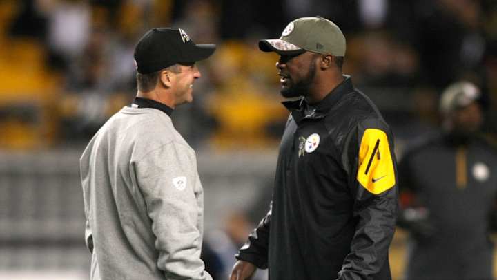 Ravens John Harbaugh, Steelers Mike Tomlin to Face Off for 30th Time