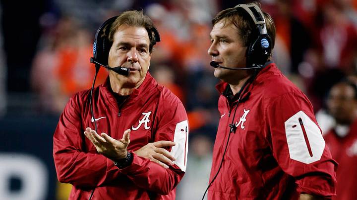 Nick Saban and Kirby Smart Talk Matchup in SEC Championship