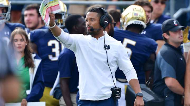 Marcus Freeman’s First Regular Season Game As Notre Dame’s Head Coach Will Be At Ohio State Marcus Freeman’s First Regular Season Game As Notre Dame’s Head Coach Will Be At Ohio State