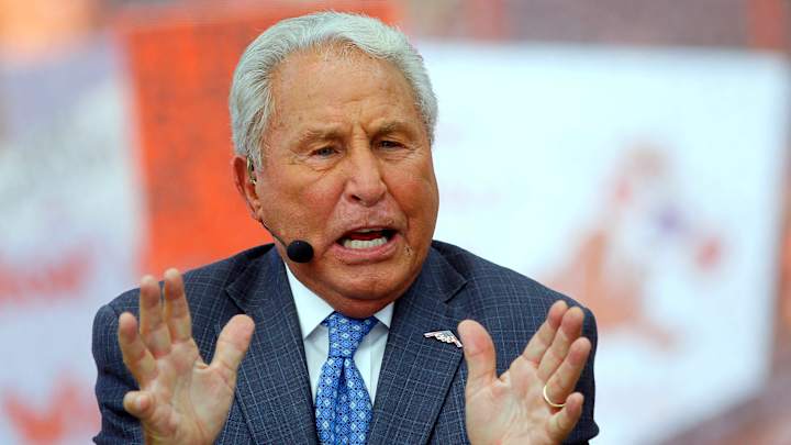 Lee Corso Makes Head Gear Pick for SEC Championship