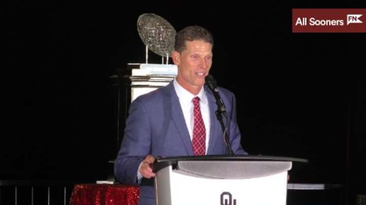 WATCH: Oklahoma HC Brent Venables Introduction Pep Rally WATCH: Oklahoma HC Brent Venables Introduction Pep Rally