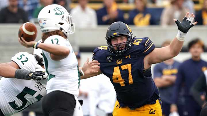 Cal Starting DE JH Tevis Enters Transfer Portal