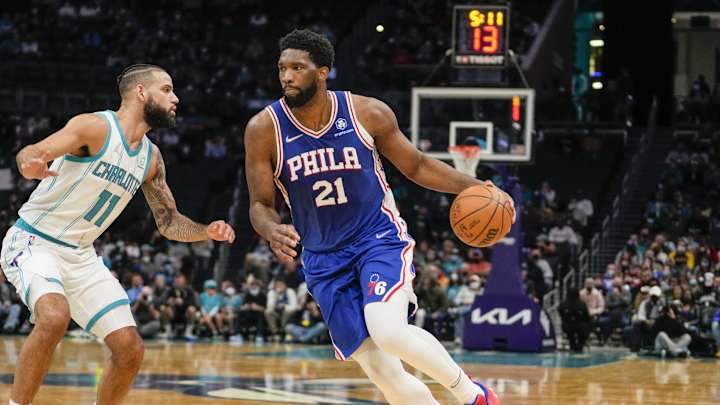 Joel Embiid Muscles Sixers to Victory Over Hornets in Overtime