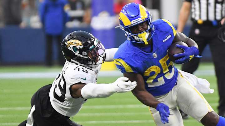 Sony Michel Helps Rams Offense Reclaim Dominance in Blowout Win Over Jaguars Sony Michel Helps Rams Offense Reclaim Dominance in Blowout Win Over Jaguars