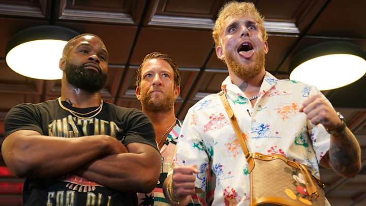 Jake Paul to Fight Tyron Woodley in Rematch After Tommy Fury Withdraws