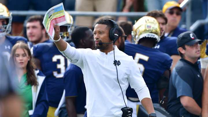 Notre Dame Head Coach Marcus Freeman Praises Bearcats: "I'm Gonna Be Rooting Like Heck for Them'