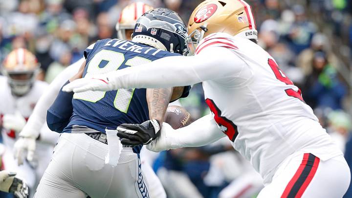 Gerald Everett Keeping His Head Up Following Nightmarish Outing vs. 49ers Gerald Everett Keeping His Head Up Following Nightmarish Outing vs. 49ers