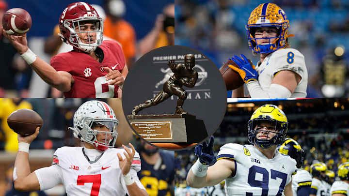 Michigan Defensive Lineman Aidan Hutchinson and Ohio State Quarterback C.J. Stroud Represent Big Ten in 2021 Heisman Trophy Race