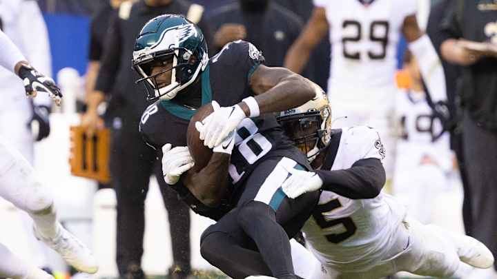 Up and Down for Jalen Reagor vs. Jets