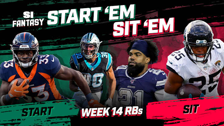 Start 'Em, Sit 'Em Fantasy Football Week 14: Running Backs - Sleepers, Fades, Matchups, DFS Bargains