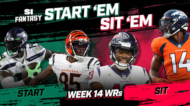 Start 'Em, Sit 'Em Fantasy Football Week 14: Wide Receivers - Fades, Sleepers, Matchups, DFS Bargains
