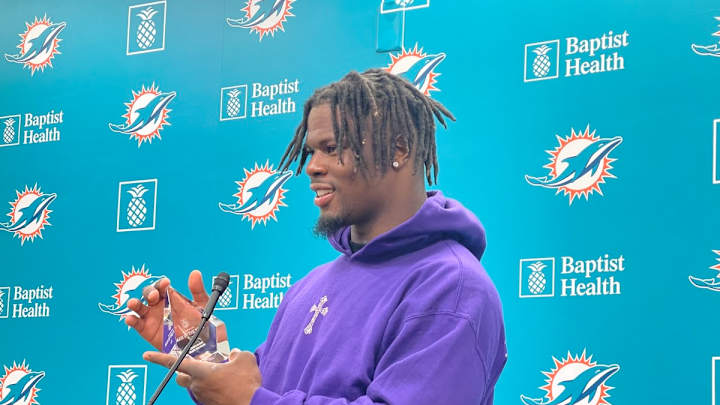 Dolphins Notebook: Practice Report; Player Tryouts; Baker, Palardy Talk Awards, More
