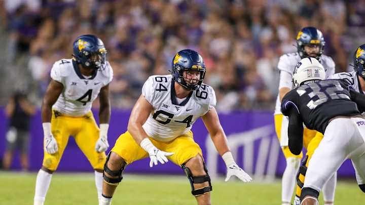 WVU OT Wyatt Milum Earns Freshman All-American Honors