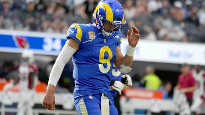 Rams QB Matthew Stafford 'Long-Shot' to Play vs. Cardinals Rams QB Matthew Stafford 'Long-Shot' to Play vs. Cardinals