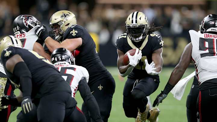 Alvin Kamara Player Prop Bets for NFL Week 14 - New Orleans vs. New York