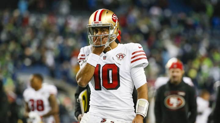 Niners QB Jimmy Garoppolo Asked Whether He Will Return to Team in 2022
