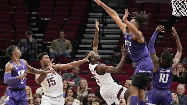 Turnovers, Poor Foul Shooting Plague Aggies in 68-64 Loss To TCU In Houston Turnovers, Poor Foul Shooting Plague Aggies in 68-64 Loss To TCU In Houston