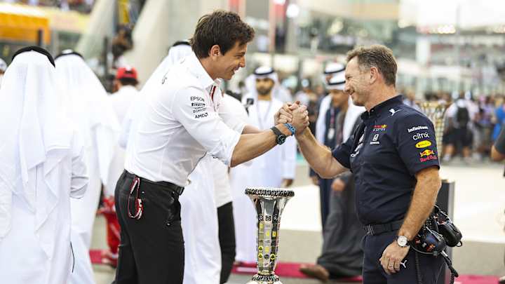 Mercedes Wins Record Eighth Constructors' Championship, Files Protest Over Restart