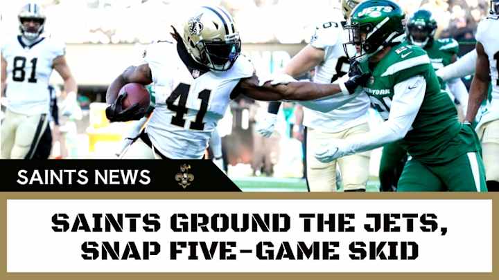 Saints Snap Five-Game Skid After Grounding Jets