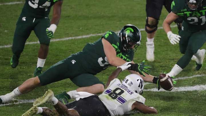 Michigan State defensive end becomes 12th Spartan to enter transfer portal Michigan State defensive end becomes 12th Spartan to enter transfer portal