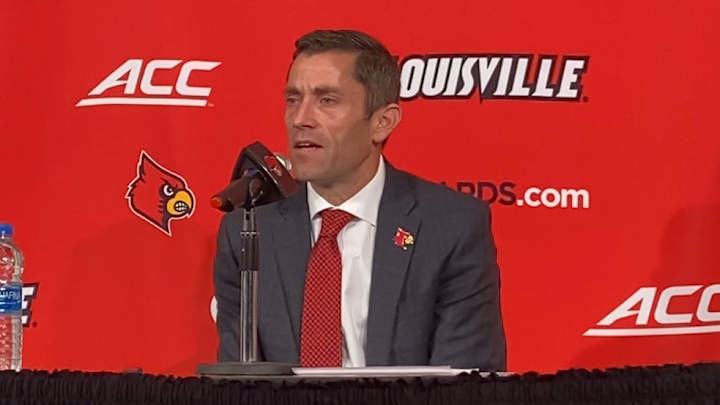 Watch: Josh Heird Talks Elevation to Louisville Interim AD