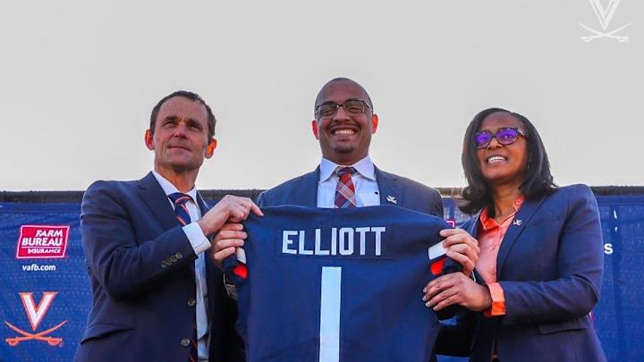 Tony Elliott Introduced as Virginia Head Football Coach