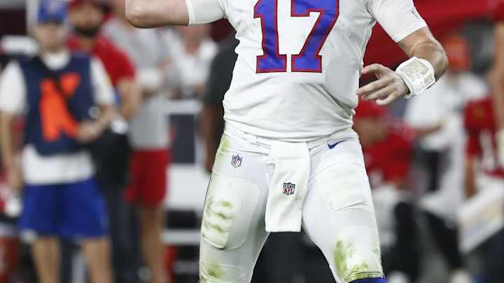 Bills Injury Update: Josh Allen `day to day' With Foot Sprain