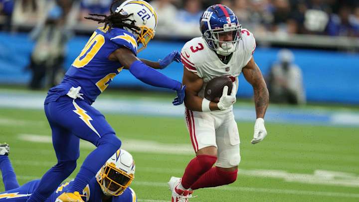 Giants 37-21 Loss to Chargers: By the Numbers