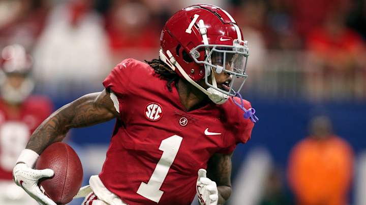 Alabama WR Jameson Williams Progressing After ACL Surgery; Could Falcons Draft Him?