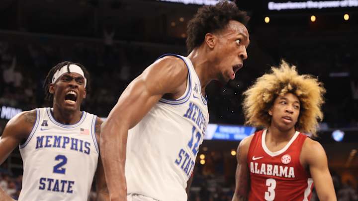 Memphis Runs Past No. 6 Alabama to End Four-Game Losing Streak