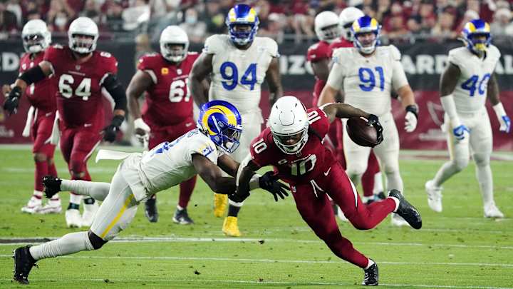 Cardinals WR DeAndre Hopkins Suffered Leg Injury in Loss to Rams Cardinals WR DeAndre Hopkins Suffered Leg Injury in Loss to Rams