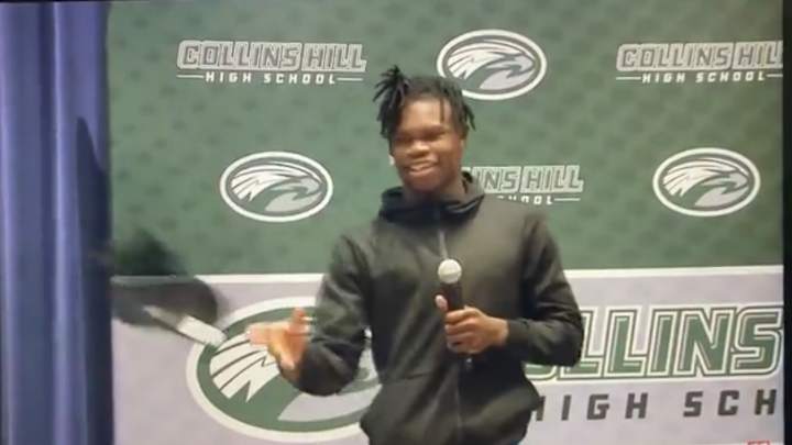 WATCH: Travis Hunter disrespects Florida State during announcement