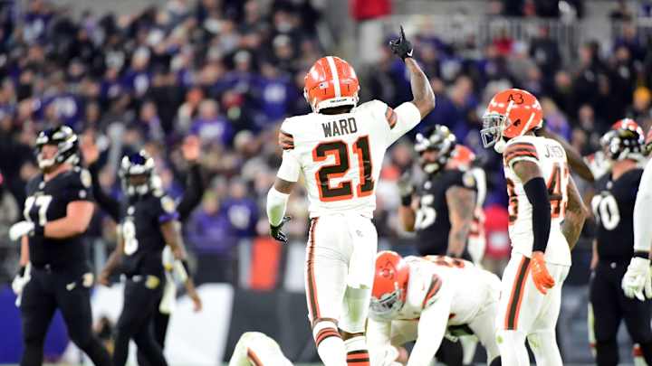 Browns’ Denzel Ward Awarded For Big Play Against Baltimore