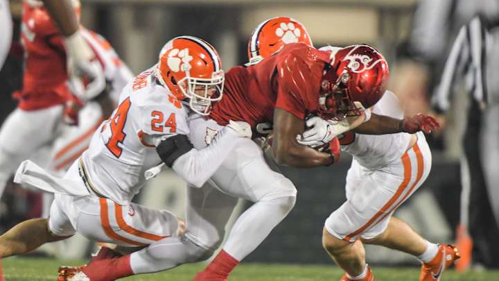 Clemson safety banged up