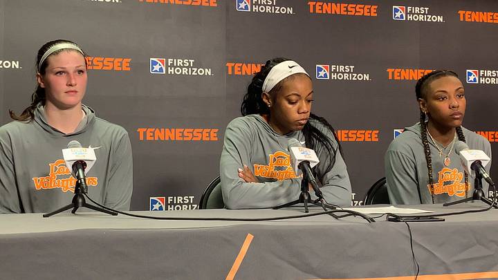 Watch: Trio of Lady Vols Meet With Media After Loss