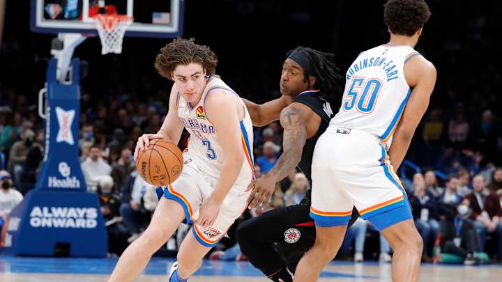 WATCH: Josh Giddey Reacts to Almost Recording His First Triple Double