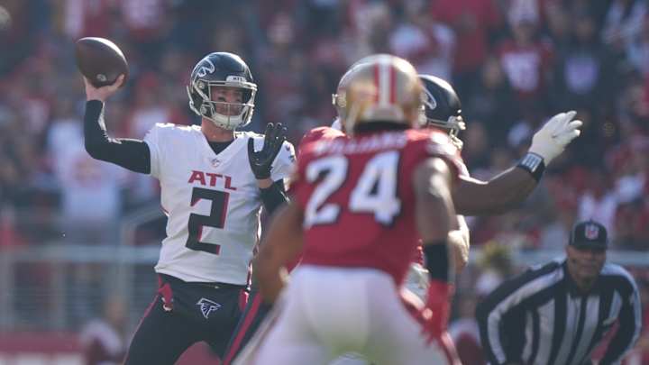 Falcons, 49ers Go Back And Forth During First Half