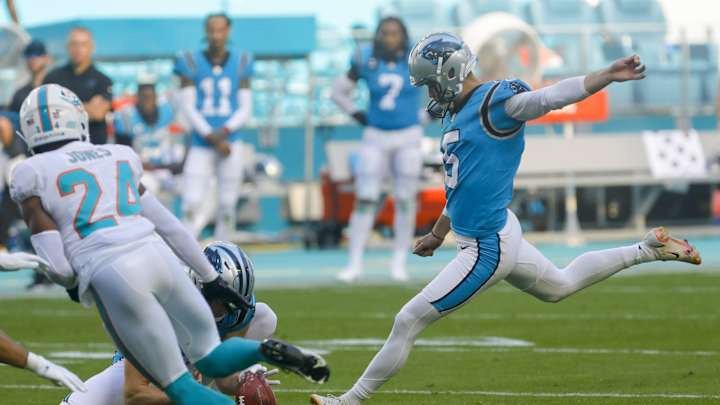 Panthers Kicker Zane Gonzalez Injured in Pregame Warmups