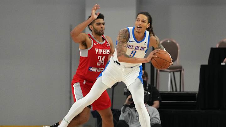 OKC Blue: D.J. Wilson Participated In Workout With Lakers, Looking For Return to NBA