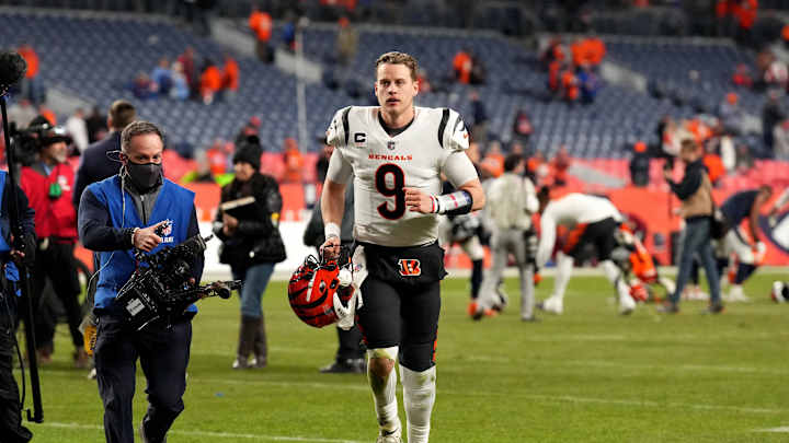 Watch: Bengals Celebrate Win Over Broncos in Denver