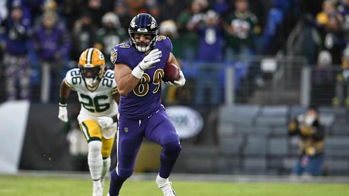 Tight End Mark Andrews On Verge of Breaking Ravens Receiving Record