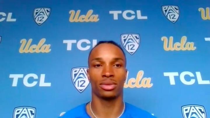 WATCH: Dorian Thompson-Robinson, Jon Gaines II Talk UCLA Facing NC State, SeaWorld Trip Before Holiday Bowl