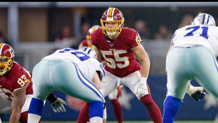 Washington Roster Moves Include Cole Holcomb - To Miss Cowboys Game?