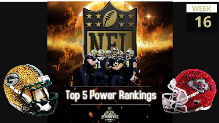 NFL Top 5 Power Rankings - Week 16