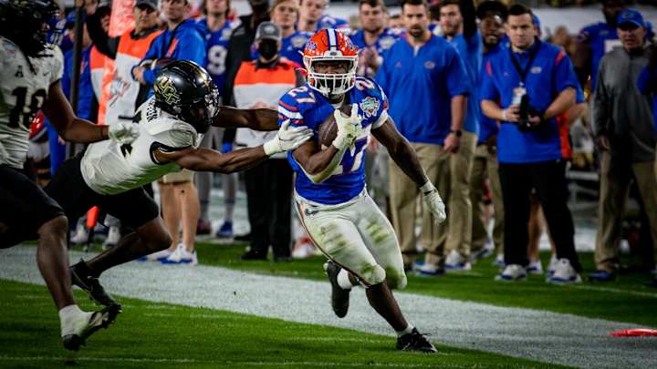 Gators RB Dameon Pierce Officially Declares for 2022 NFL Draft