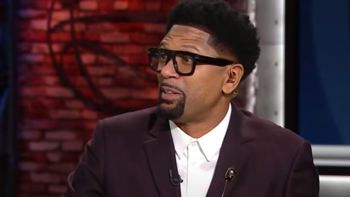 Jalen Rose Rocks Festive Outfit for ESPN Christmas Broadcast