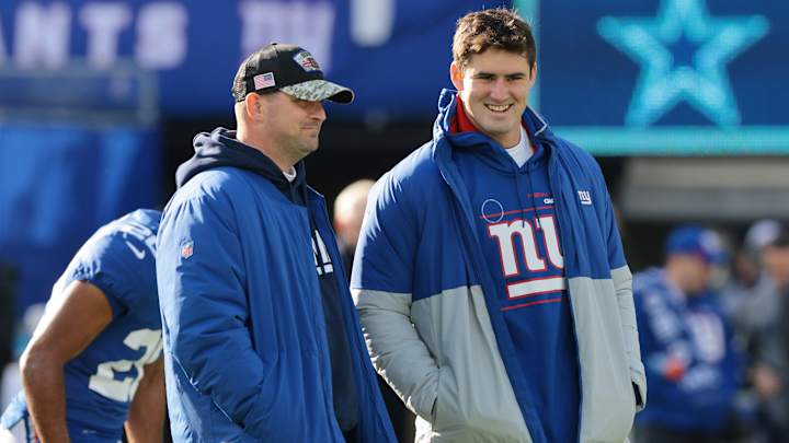 Report: Giants to Bring Back Coach Joe Judge, QB Daniel Jones Next Season